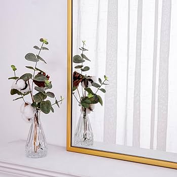 Deco❤️ Amazon.com: Chende Gold Arched Mirror, 36'' x 24